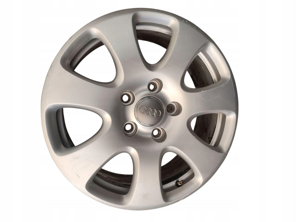 1x Alufelge 18 Zoll 7.5" 5x130 60ET Glanz Silber 4L0601025E Audi Q7 Rim Wheel FEL7324609180hm