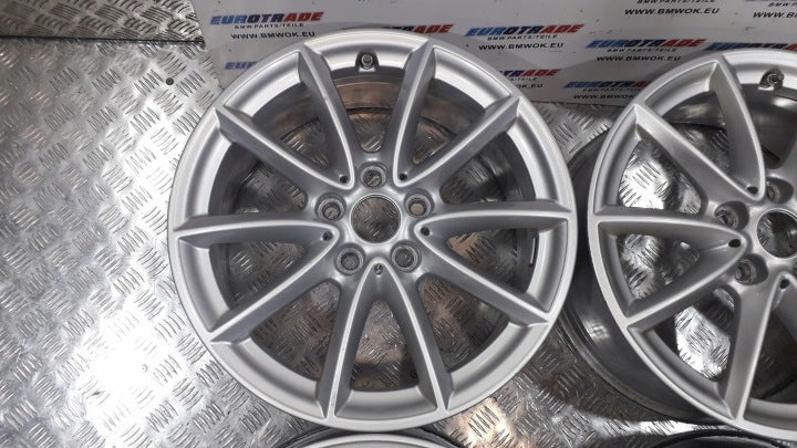 4x Alufelge 17 Zoll 7.5" 5x120 52ET 6856061 BMW F39 F48 Rim Wheel FEL6416895070mt