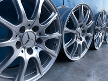 Load image into Gallery viewer, 4x Alufelge 16 Zoll 6.5" 5x112 38ET Glanz Silber A2054012400 Mercedes-Benz W205 FEL3745486421nn
