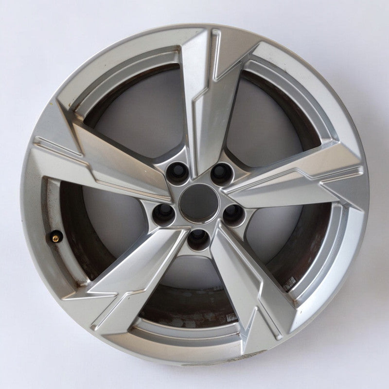 1x Alufelge 18 Zoll 8.0" 5x112 Silber 4K0601025D Audi A6 C8 Rim Wheel