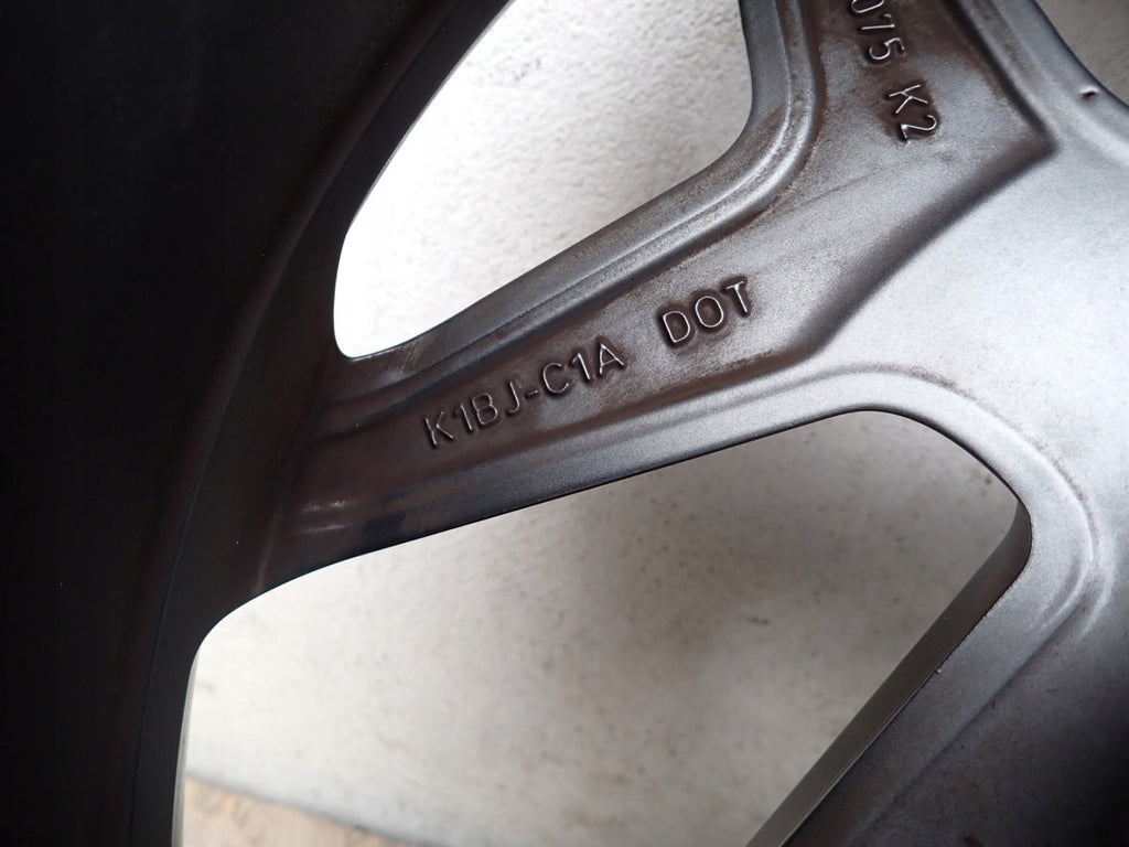 1x Alufelge 18 Zoll 7.5" 4x108 42 5ET Glanz Grau K1BJ-C1A Ford Fiesta Rim Wheel FEL5230730608ku