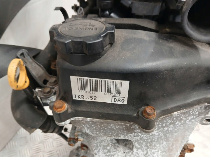 Motor Toyota Yaris 1KR 1.0 2011 Diesel Engine Unkomplett MOT6763584188ue