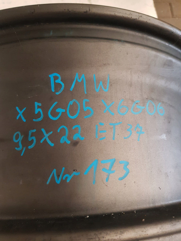 1x Alufelge 22 Zoll 9.5" 5x112 37ET 8072002 BMW G06 Rim Wheel FEL5523038557gv