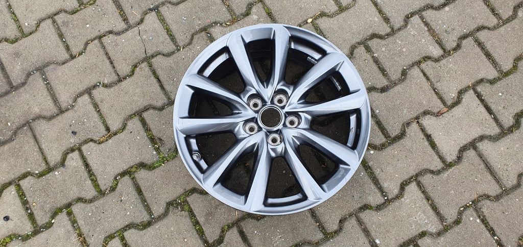 1x Alufelge 18 Zoll 7.0" 5x114.3 45ET Glanz Graphit 9965B57080 Mazda Cx3 Cx-3 FEL8791014409cq