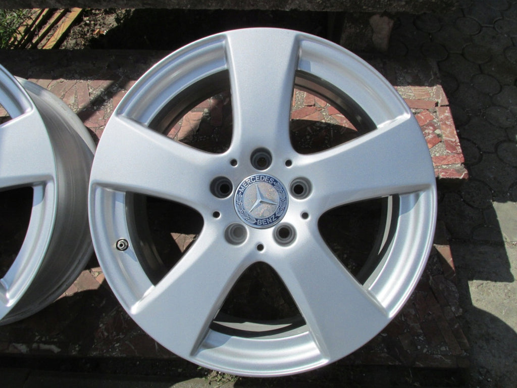 4x Alufelge 17 Zoll 7.0" 5x112 48 5ET A2054015500 Mercedes-Benz W205 Rim Wheel FEL4420324524qs