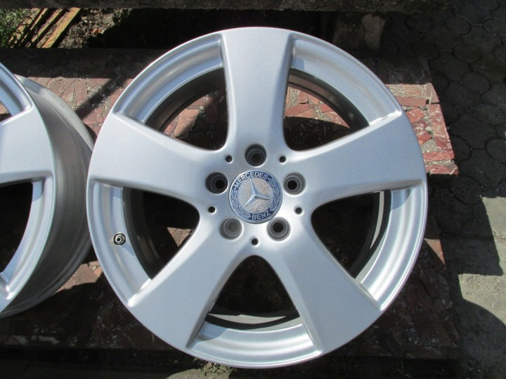 4x Alufelge 17 Zoll 7.0" 5x112 48 5ET A2054015500 Mercedes-Benz W205 Rim Wheel FEL4420324524qs