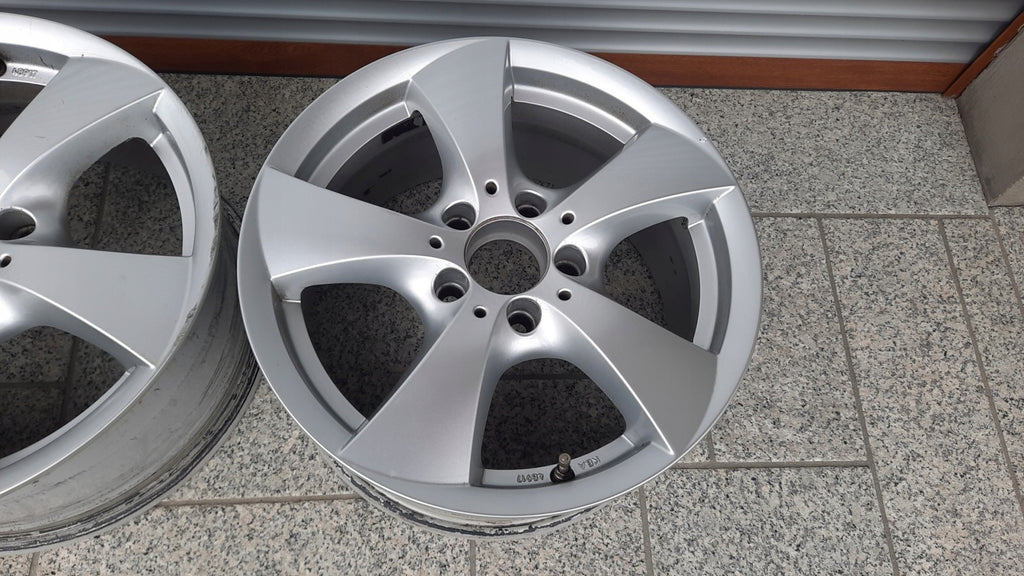 4x Alufelge 16 Zoll 7.5" 5x112 45ET Glanz Silber 513756 Audi A4 A3 Rim Wheel FEL4871446304qq
