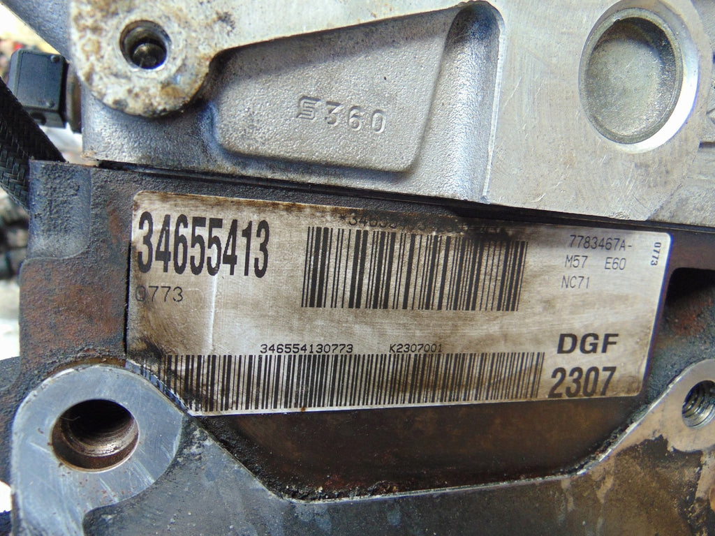 Motor BMW 5 E60 E61 306D2 3.0 Diesel Engine Komplett