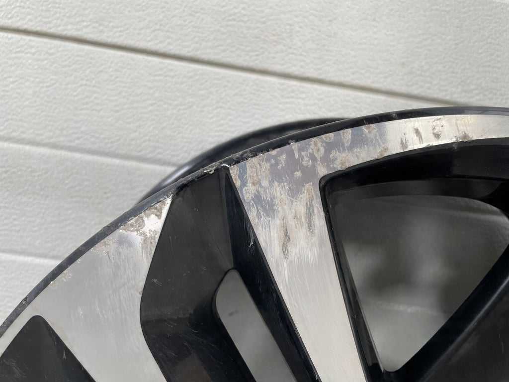 1x Alufelge 18 Zoll 7.0" 5x112 43ET Glanz Schwarz 5FJ601025C Seat Tarraco