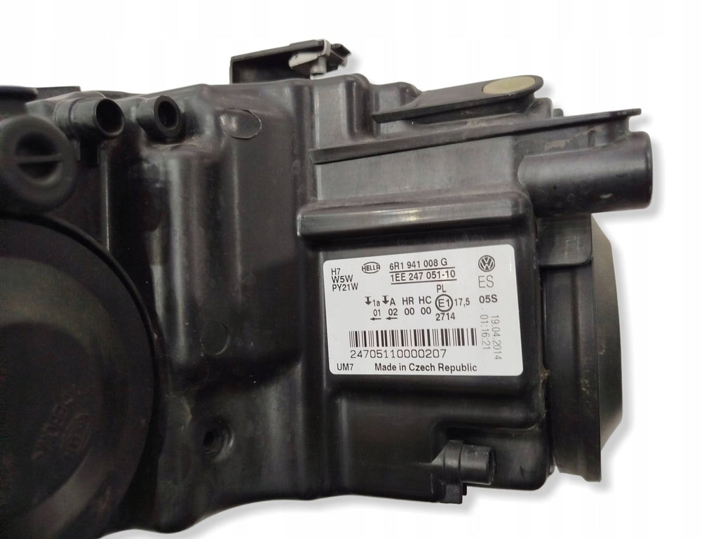 Frontscheinwerfer VW Polo 6r 6R1941008G 1EE247051-10 Rechts Headlight SCH4980767435bg