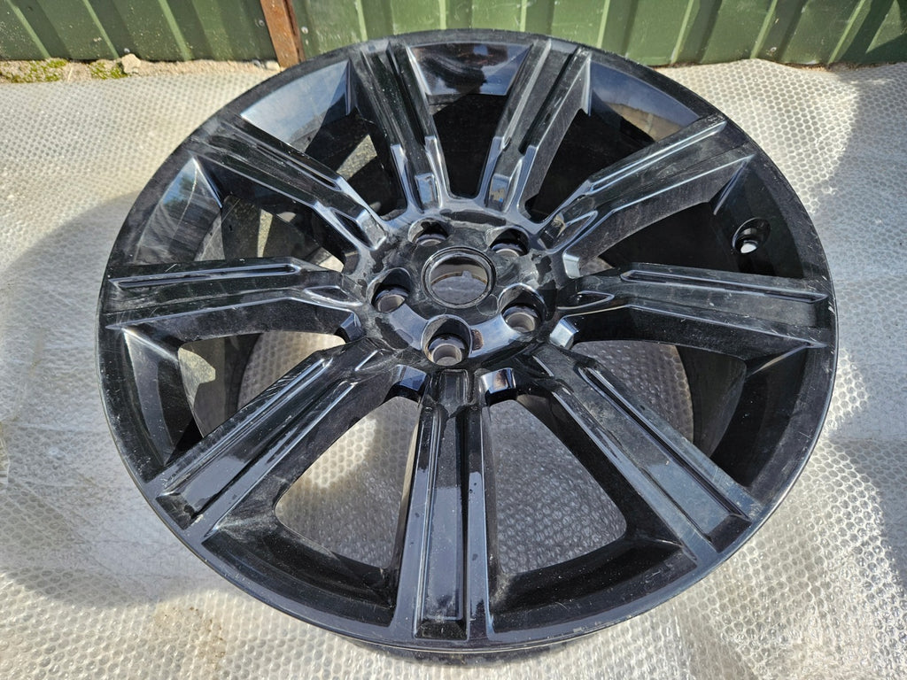 1x Alufelge 21 Zoll 9.5" 5x120 49ET Matt Silber GK6M-1007-AA Land Rover FEL7657584832ow