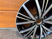 Load image into Gallery viewer, 1x Alufelge 16 Zoll 6.5" 5x112 46ET Glanz Schwarz 5G0601025CD VW Golf Vii FEL8665071467vc