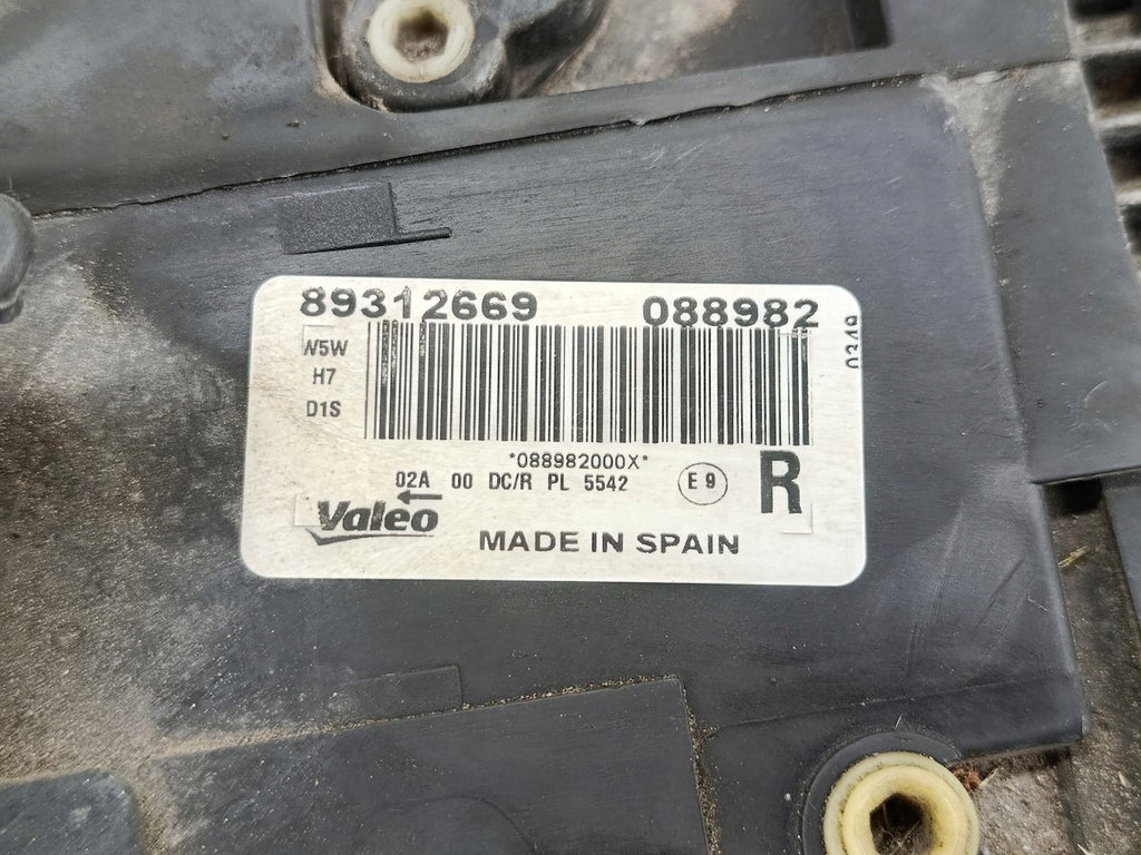 Frontscheinwerfer VW Passat 89312669 3D0907391B Rechts Scheinwerfer Headlight SCH8924567170yh
