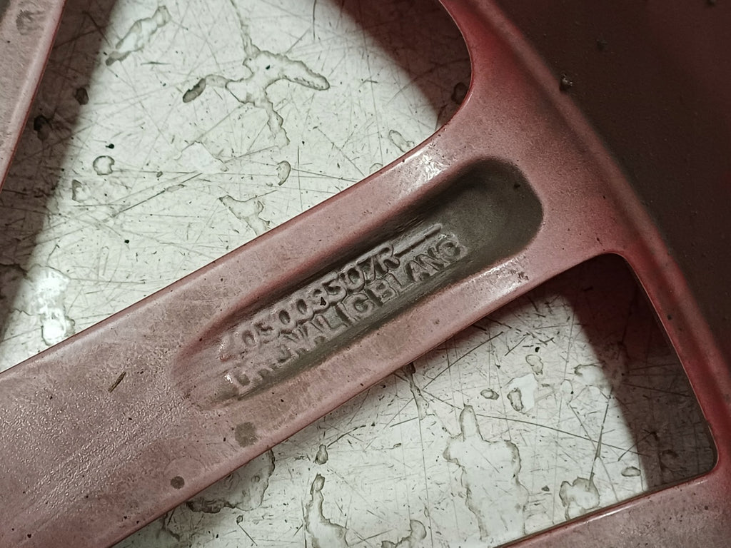 1x Alufelge 17 Zoll 7.0" 4x100 44ET 4030006450R Renault Rim Wheel FEL9758673641le