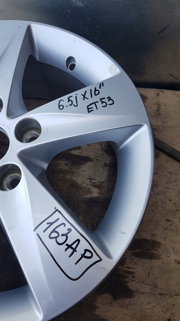 1x Alufelge 16 Zoll 6.5" 5x114.3 529103Y210 Hyundai I30 Rim Wheel