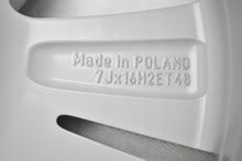 Laden Sie das Bild in den Galerie-Viewer, 4x Alufelge 16 Zoll 7.0" 5x112 48ET Glanz Silber 5H0601025 VW Golf Rim Wheel FEL2988622665qi