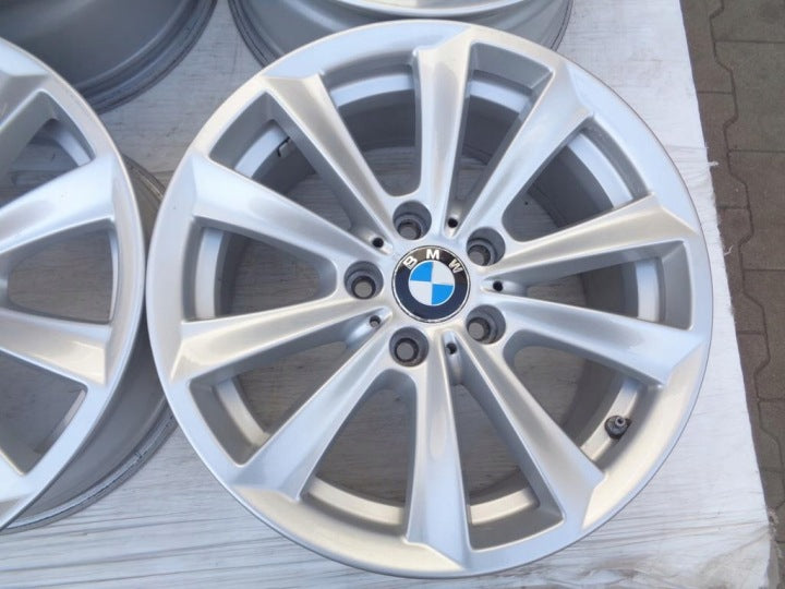 4x Alufelge 17 Zoll 8.0" 5x120 30ET Glanz Schwarz 6780720 BMW 5 F11 F10 FEL8456718386pu