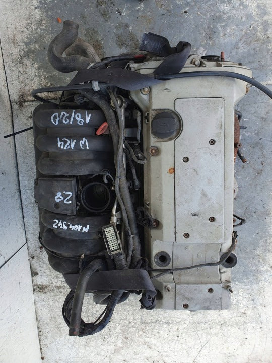 Motor Mercedes-Benz W124 OM104 3.2 Benzin Engine Unkomplett MOT1452363927bw