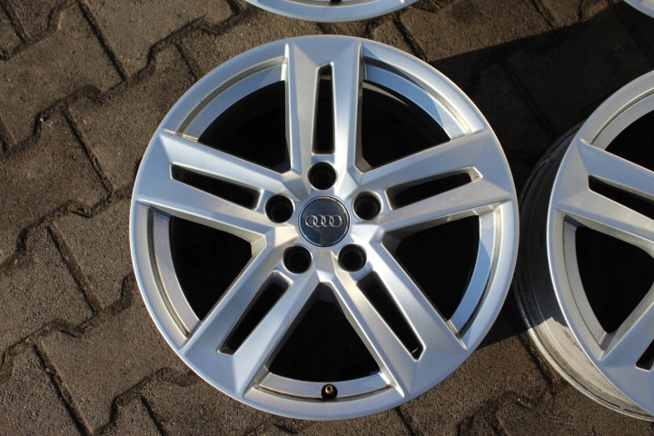 4x Alufelge 17 Zoll 7.0" 5x112 42ET Glanz Silber 8W0601025P Audi A4 B9 Rim Wheel FEL9888933978qz
