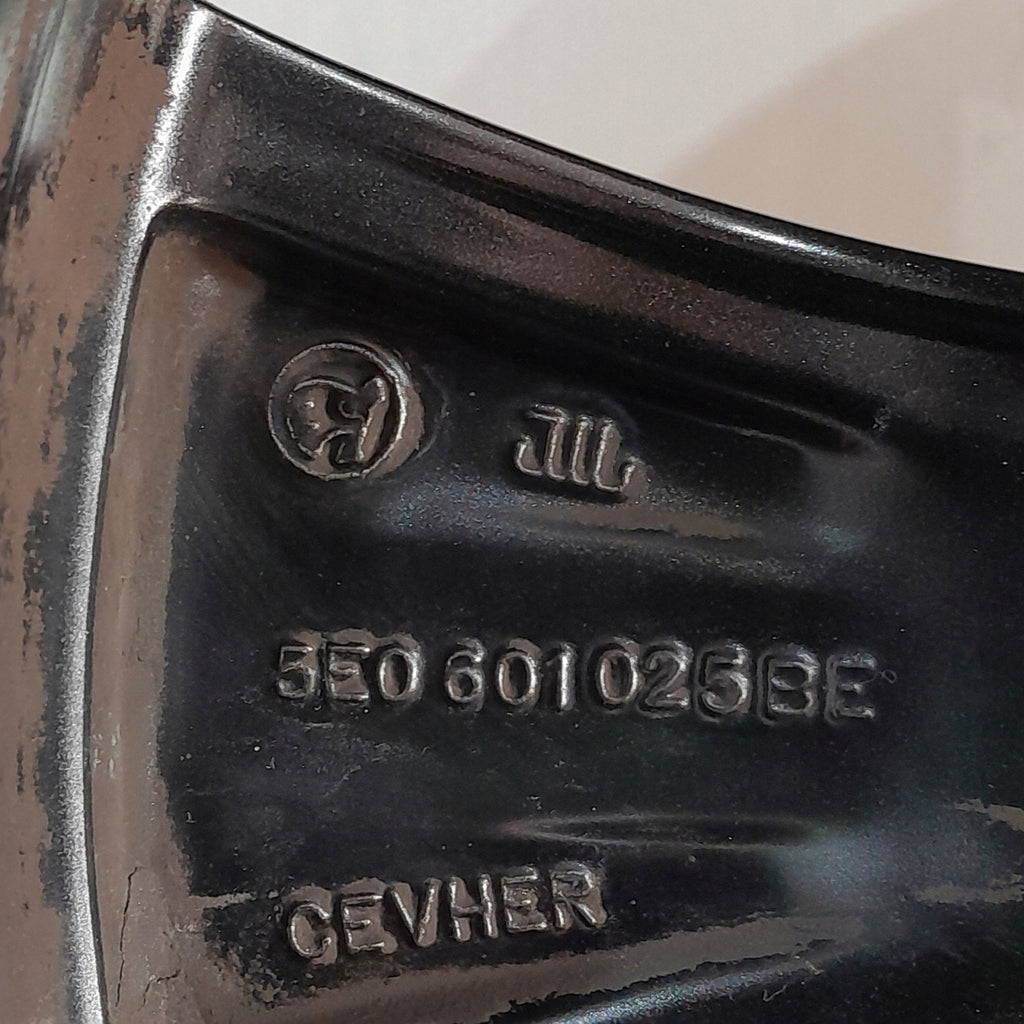 1x Alufelge 16 Zoll 6.5" 5x112 46ET Schwarz 5E0601025BE Skoda Rim Wheel FEL2343367810zi