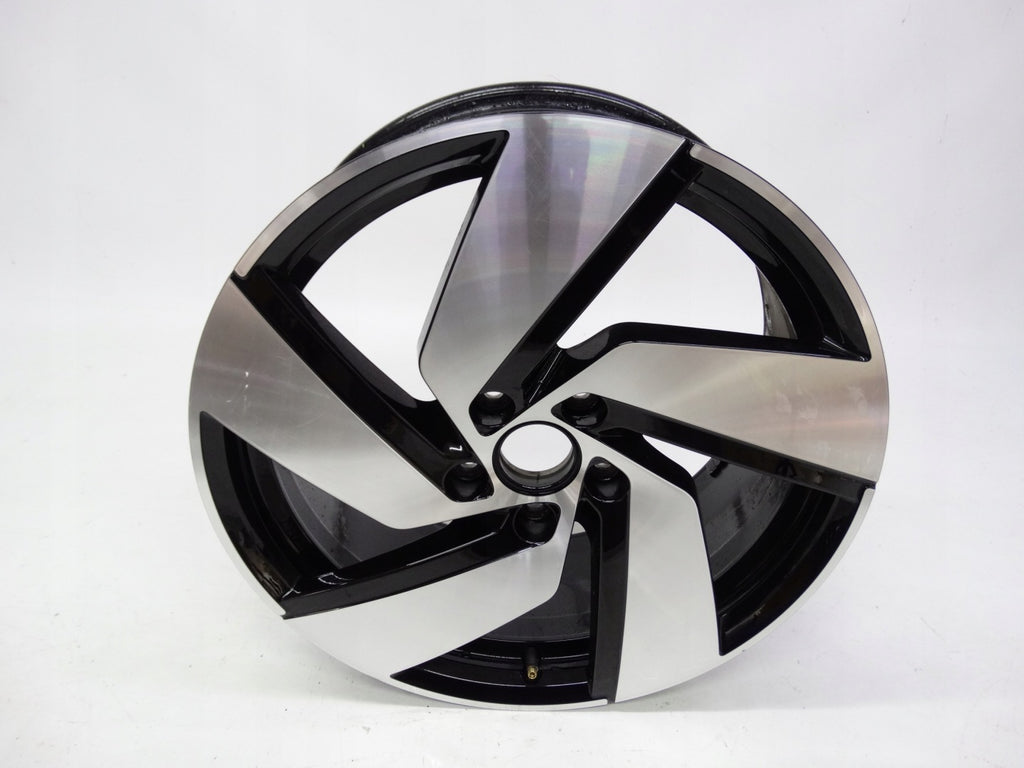 1x Alufelge 18 Zoll 7.5" 5x112 51ET Glanz Schwarz 5H0601025H VW Golf Viii FEL3966208790ov