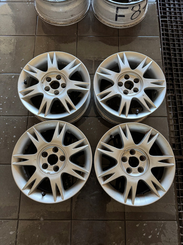 4x Alufelge 15 Zoll 6.0" 5x100 43ET Glanz Silber 6L0601025A Seat I Rim Wheel FEL9320791234pg
