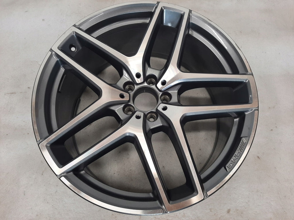 1x Alufelge 21 Zoll 10.0" 5x112 52 5ET A2924012900 Mercedes-Benz Gle Rim Wheel FEL8874114347xp