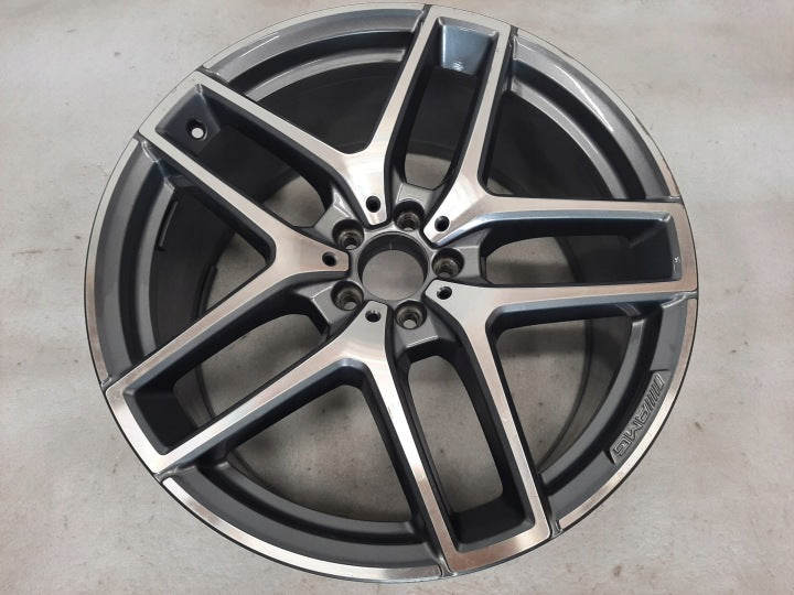 1x Alufelge 21 Zoll 10.0" 5x112 52 5ET A2924012900 Mercedes-Benz Gle Rim Wheel FEL8874114347xp