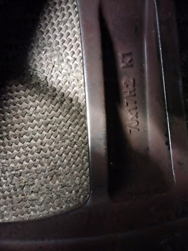 1x Alufelge 17 Zoll 7.0" 5x114.3 43 5ET Glanz Schwarz 52910-N7160 Hyundai Tucson