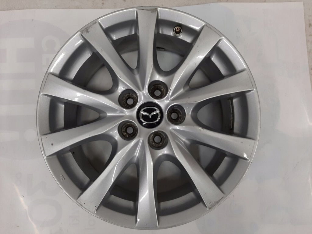 1x Alufelge 17 Zoll 7.5" 5x114.3 50ET Glanz Silber 9965077570 Mazda 6 Gj