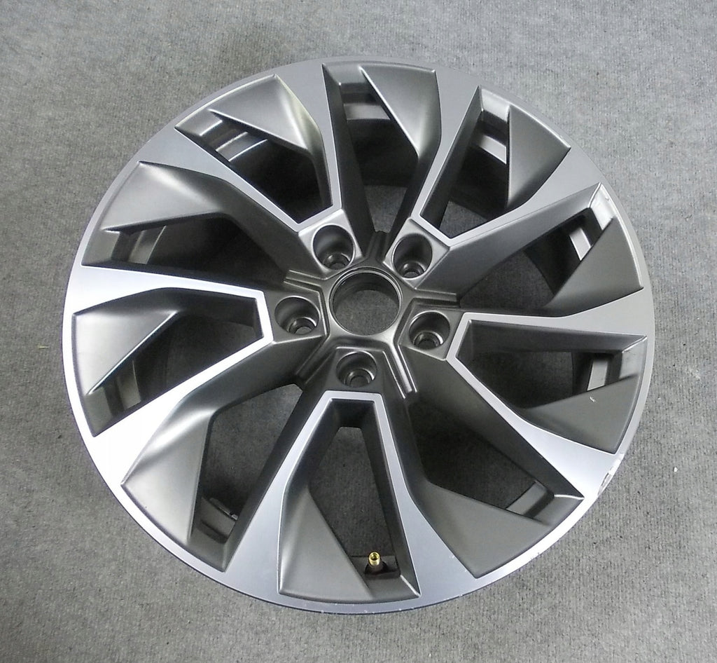 1x Alufelge 17 Zoll 7.0" 5x112 45ET Glanz Grau 57A601025AB Skoda Karoq Rim Wheel