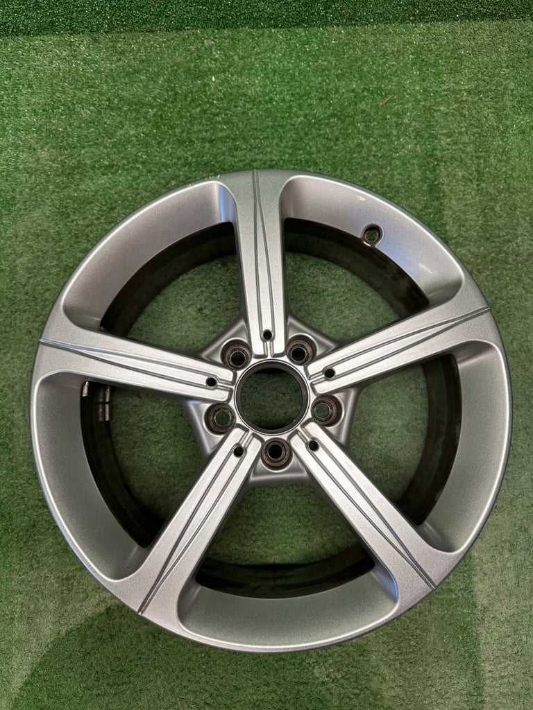 1x Alufelge 17 Zoll 6.5" 5x112 44ET Glanz Silber A1774011200 Mercedes-Benz FEL8096393687ii