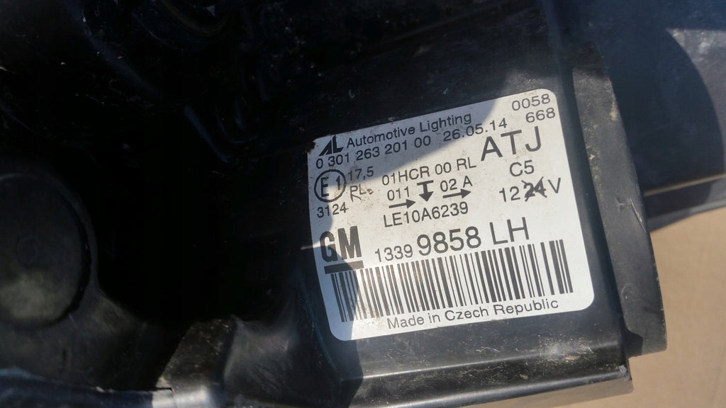 Frontscheinwerfer Opel Zafira C 13399858 Links Scheinwerfer Headlight