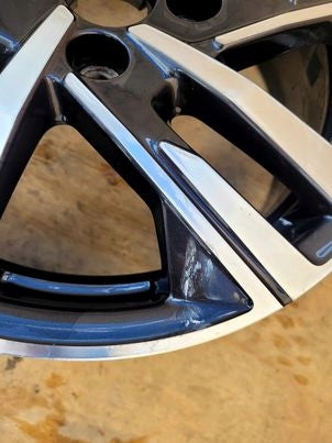 1x Alufelge 16 Zoll 6.5" 4x108 38ET Glanz Silber 9825165280 Peugeot Rim Wheel