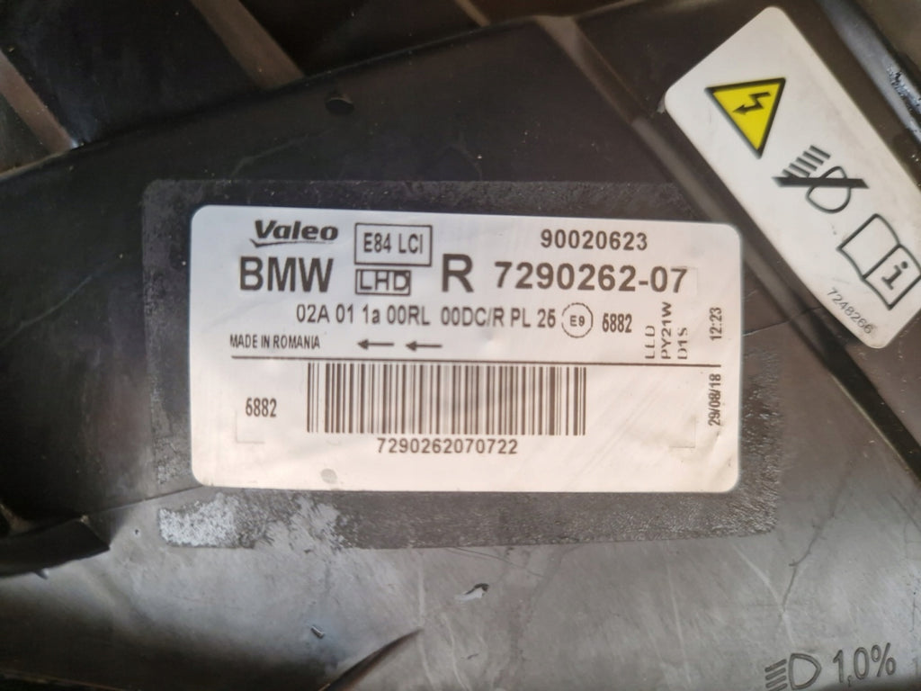 Frontscheinwerfer BMW X1 E84 7290262-07 LED Rechts Scheinwerfer Headlight SCH6931922693vu