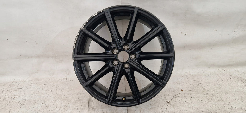 1x Alufelge 18 Zoll 7.5" 5x100 46ET Glanz Schwarz 82A601015 Audi A1 Rim Wheel