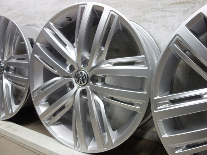 4x Alufelge 19 Zoll 7.0" 5x112 43ET 5NA601025N VW Passat Tiguan Sharan Rim Wheel FEL9652872634og