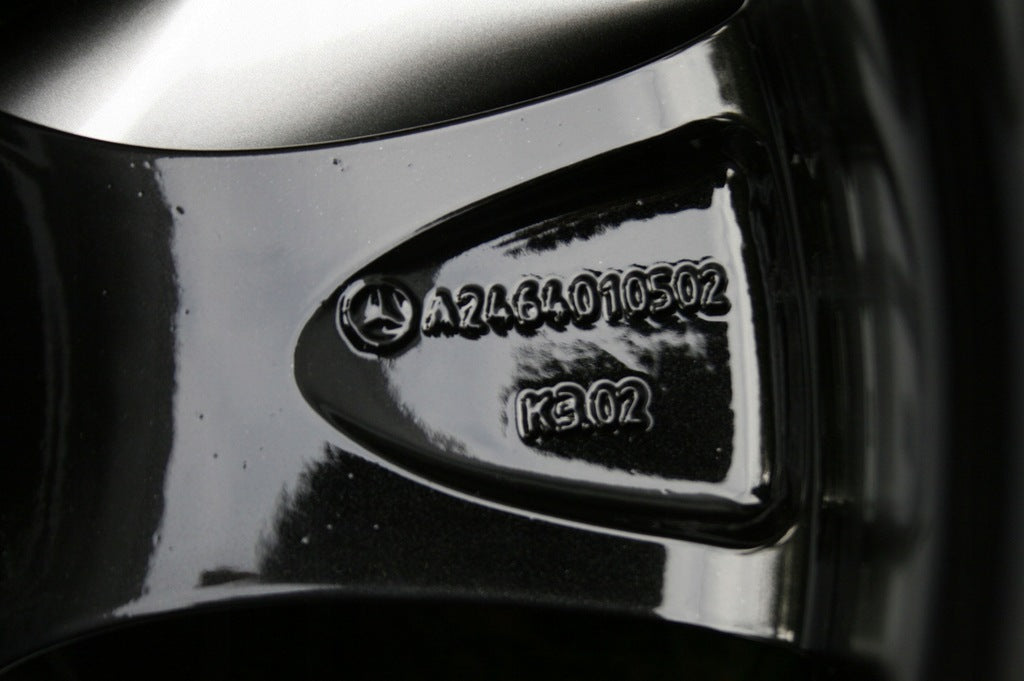 4x Alufelge 17 Zoll 7.5" 5x112 52ET Glanz A2464010502 Mercedes-Benz Vito FEL4655172524pt