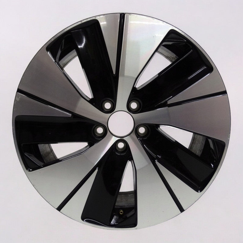 1x Alufelge 18 Zoll 7.5" 5x108 50,5ET Glanz Schwarz 31680403 Volvo Xc40