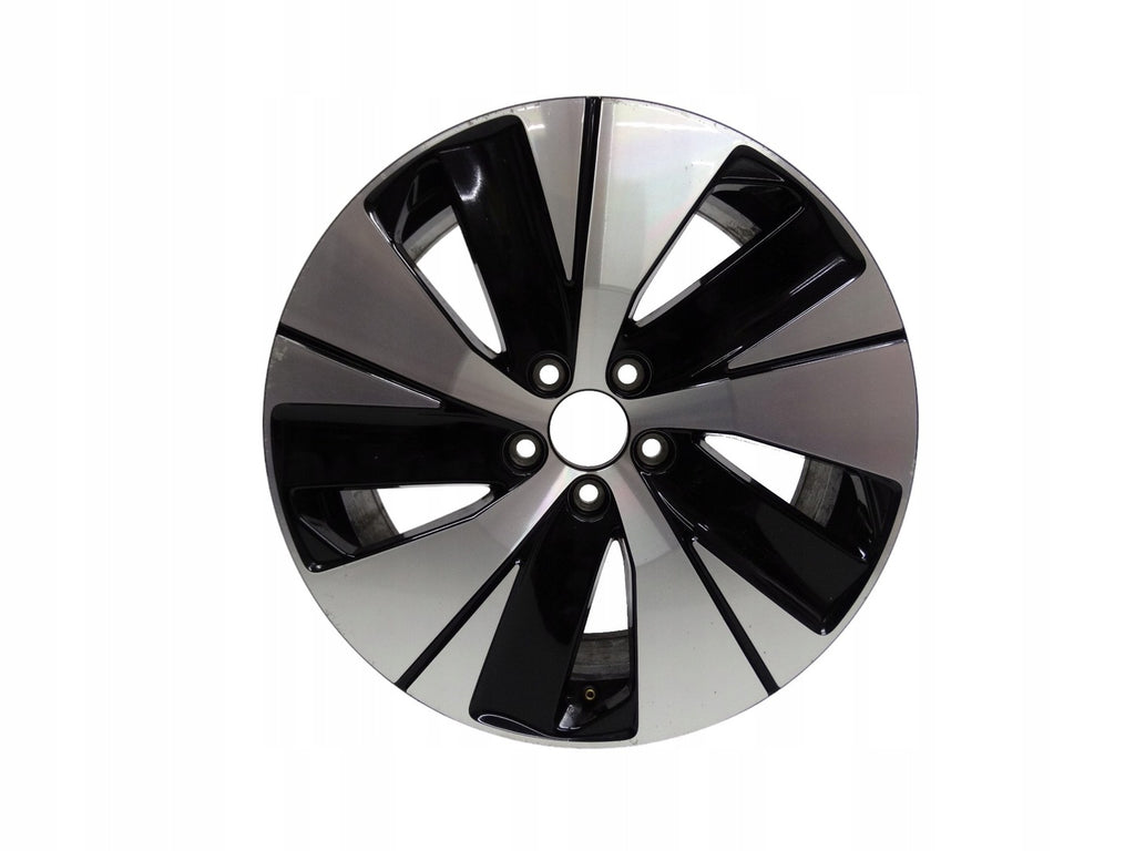 1x Alufelge 18 Zoll 7.5" 5x108 50,5ET Glanz Schwarz 31680403 Volvo Xc40