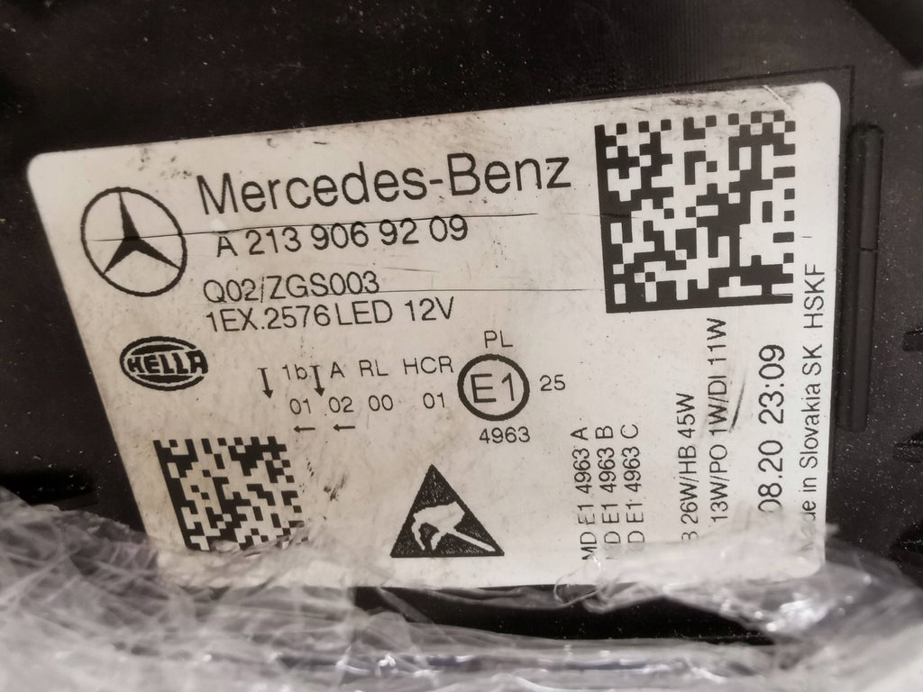 Frontscheinwerfer Mercedes-Benz W213 A2139069209 LED Rechts Headlight SCH4133165711ky
