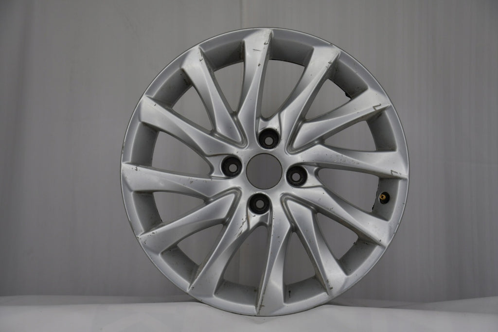 1x Alufelge 17 Zoll 6.5" 4x108 26ET Glanz 9687678480 Citroën I Rim Wheel FEL1184259327bk