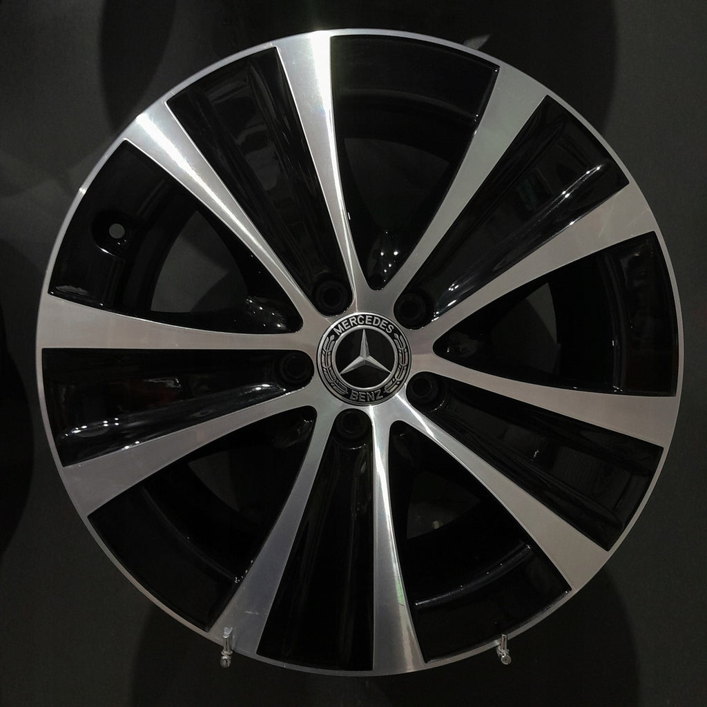 4x Alufelge 18 Zoll 8.0" 5x112 43ET Glanz Schwarz A2134013700 Mercedes-Benz W213 FEL8239619414iq