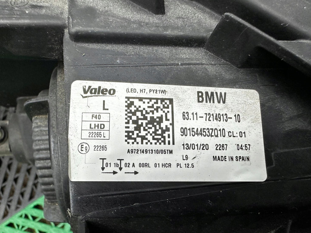 Frontscheinwerfer BMW 1 F40 Ein Satz Scheinwerfer Headlight SCH9619018607id