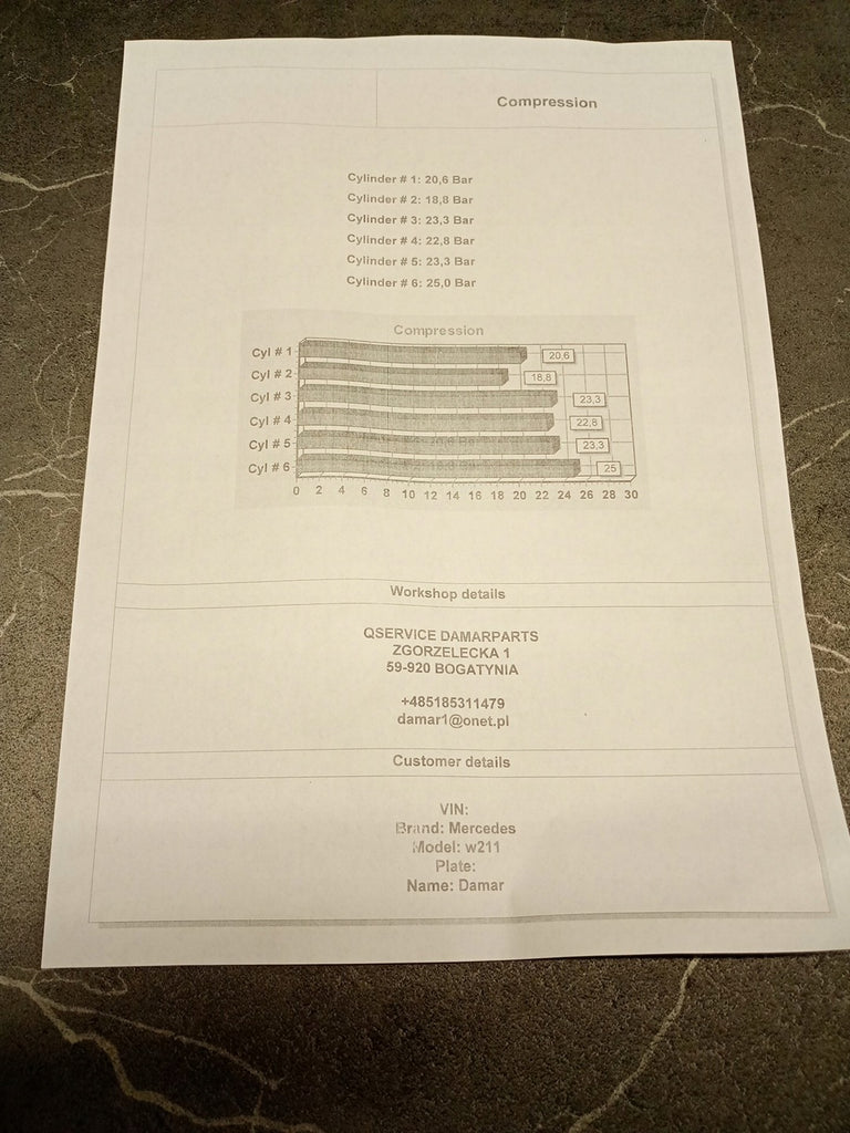 Motor Mercedes-Benz W211 642921 3.0 CDI 70TKm Diesel Engine Unkomplett