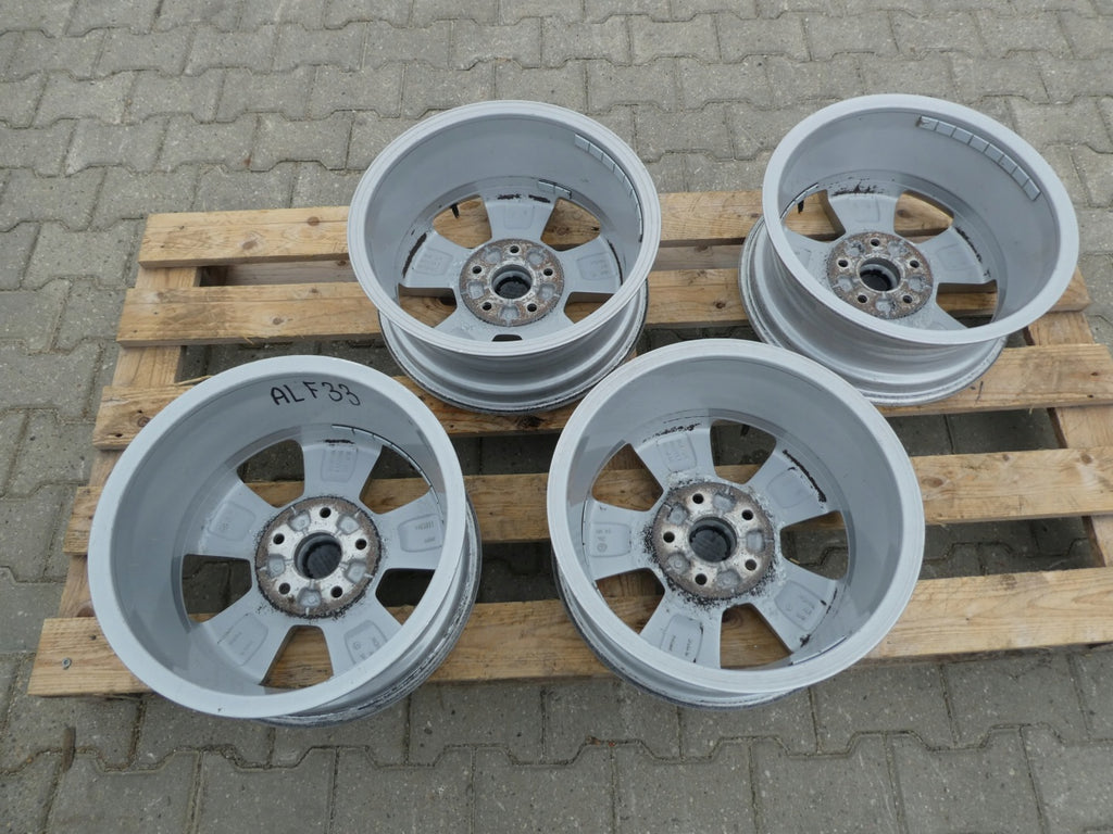 4x Alufelge 16 Zoll 6.5" 5x120 62ET Matt Silber 2H0071496 VW Amarok Rim Wheel FEL6763525753vm