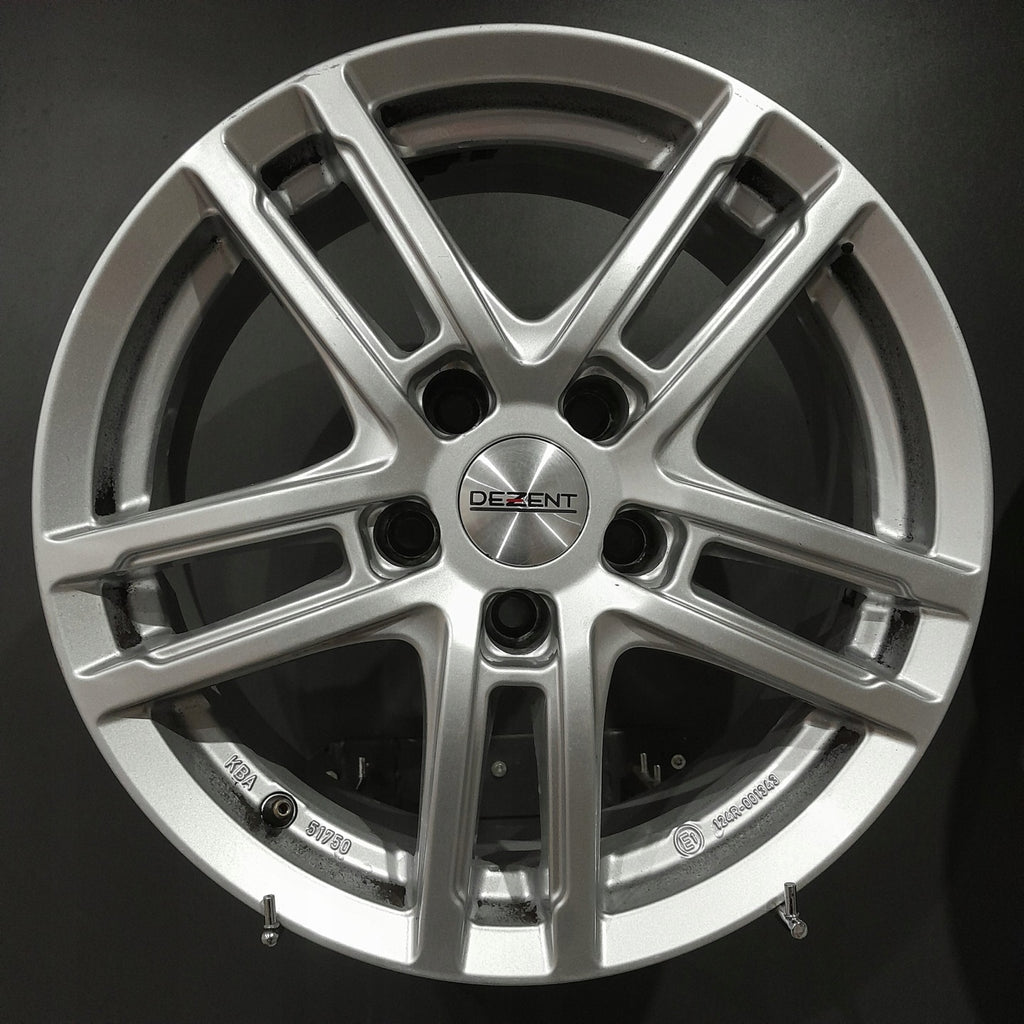4x Alufelge 16 Zoll 6.5" 5x112 41ET Glanz KBA51750 Skoda Superb III Octavia FEL9320220472tr