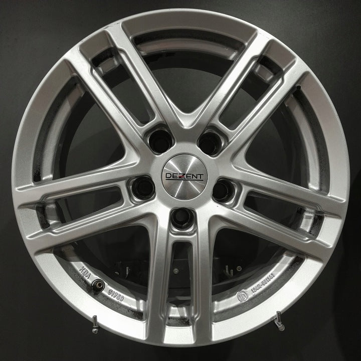 4x Alufelge 16 Zoll 6.5" 5x112 41ET Glanz KBA51750 Skoda Superb III Octavia FEL9320220472tr