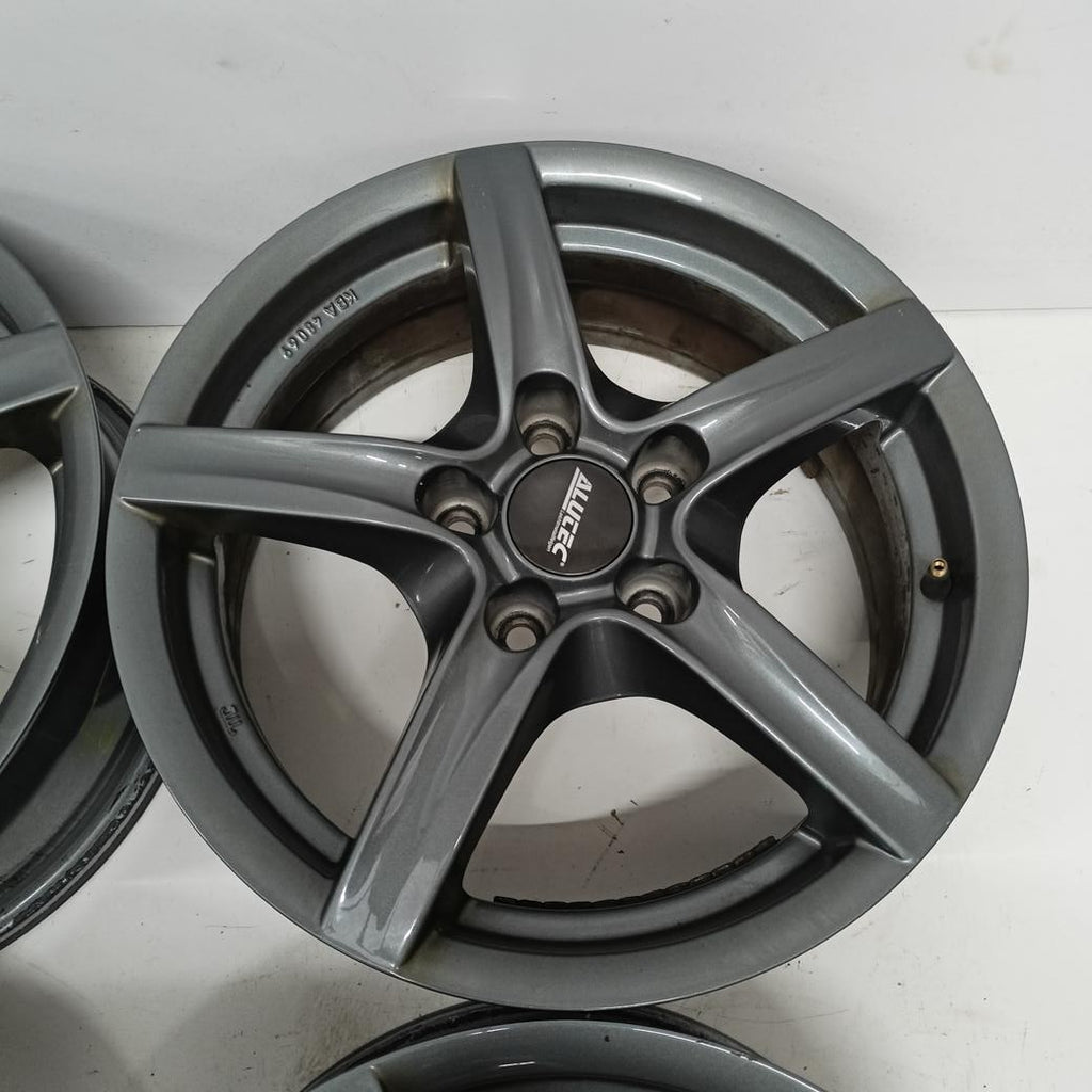 4x Alufelge 16 Zoll 6.5" 5x112 46ET Glanz Grau KBA48069 Audi I Rim Wheel FEL6135421749es