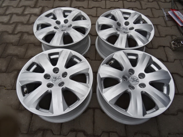4x Alufelge 16 Zoll 7.0" 5x112 42ET Audi A4 A8 Passat Rim Wheel FEL1298953779ds